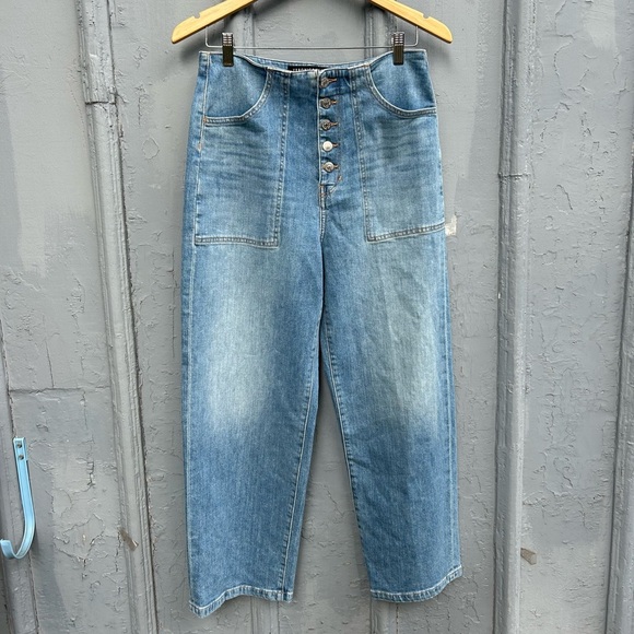 Veronica Beard Crosby Wide Crop, size 29 - Picture 2 of 10